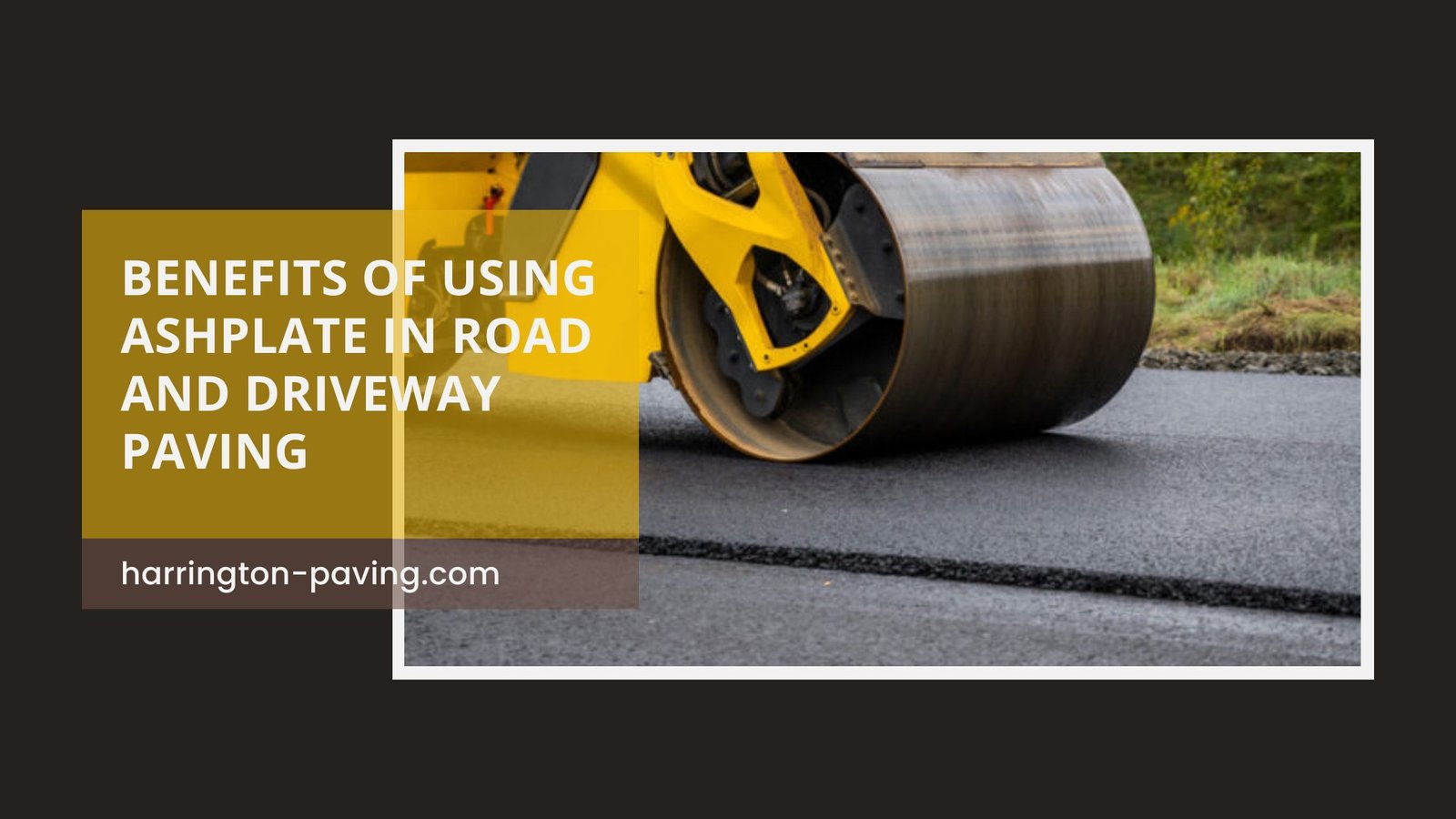 Benefits of using ashplate in road and driveway paving for a durable, cost-effective, and eco-friendly foundation.