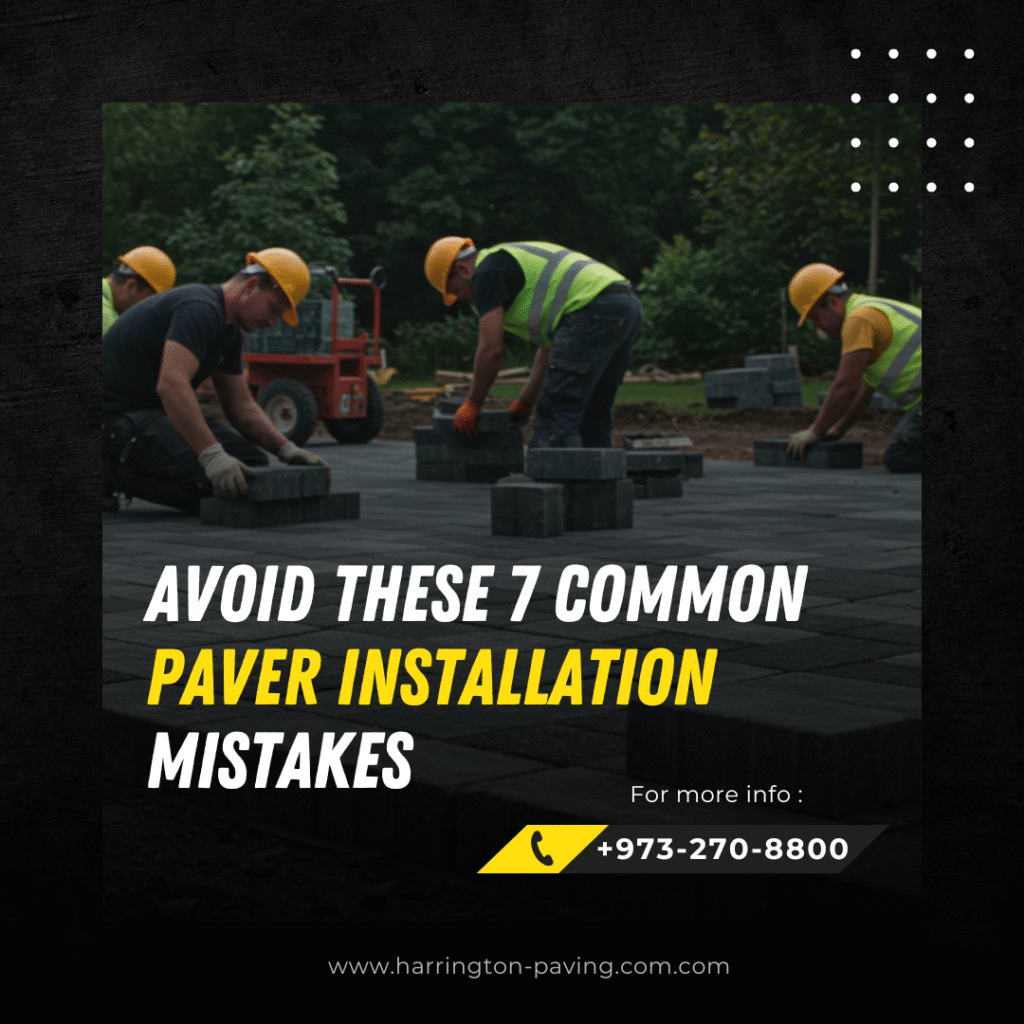 Paver patio installation errors homeowners should avoid