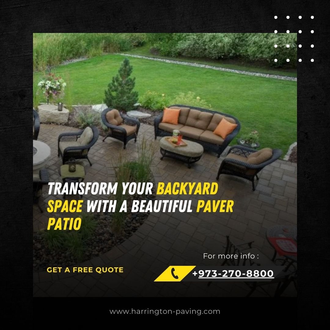 Transform Your Backyard Space with a Beautiful Paver Patio